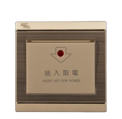 China Hotel ARTDNA ARTDNA 16A Hotel Master Card Electrical Switch Supporting Whole House Customization Services for sale