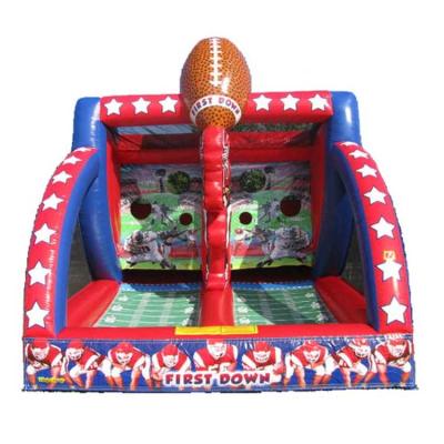 China Mats Shooting Target Carnival Toss Kickball Inflatable Gym Games Board Eco-friendly American Human Football for sale