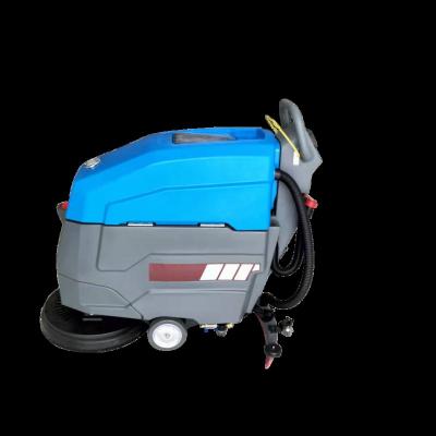 China Automatic Cleanging walk-behind floor scrubber with battery can be used in office building schools for sale