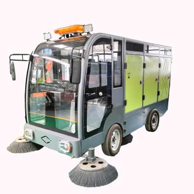 China Electric Road Cleaning Brush Trade Assurance Large Road Sweeper Street Road Cleaning Machine for sale