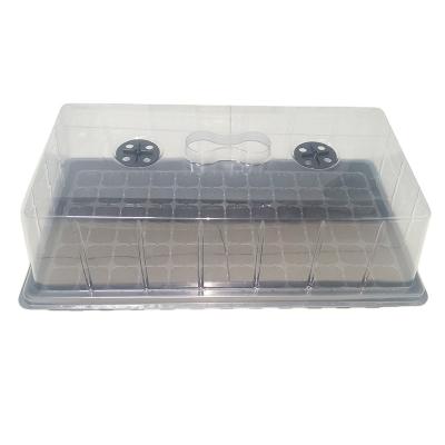 China High Quality Seed Starting Trays Insert Hot HouseKit For Seed Tray Greenhouse Tray Germination Base Dome for sale