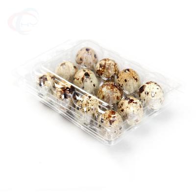 China Factory Price Recyclable 30 Holes Portable Plastic Blister Quail Egg Tray for sale