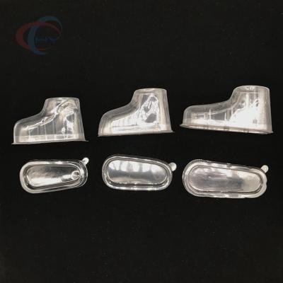 China Wholesale Plastic Shoe Packing 11.5*5.5 PVC Belt Foot Mold Baby Shoes Accessories for sale