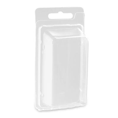 China Single Faced Customize Sizes Plastic Clamshell Boxes With Hangers for sale