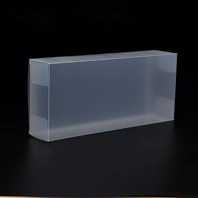 China OEM Handmade Design Frosted Clear PP Plastic Gift Packaging Box for sale