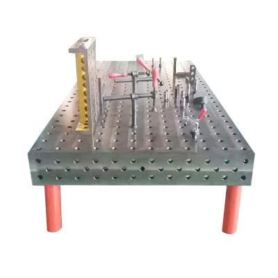 China High quality 3D cast welding welding table with fixture and jigs for sale