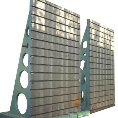 China HT200-HT300 Cast Iron OEM High Precision Adjustable Angle Plate for sale