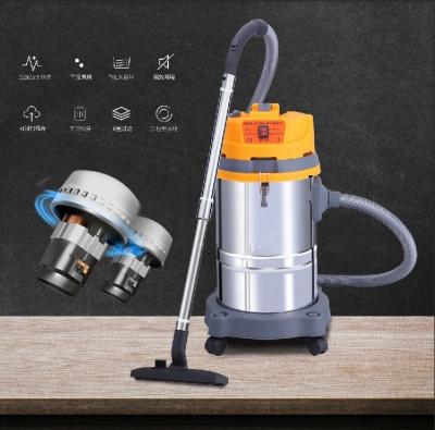 China 70L 3000W Motor Stainless Steel Upright Wet Wet Dry Vacuum Cleaner for Commerical Industry Car Wash for sale