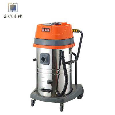 China 80L 4500W Industrial Wet & Dry Stainless Steel Carvacuum Wet & Dry Cleaner for sale