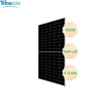 China Trina New Technology 600w 700watt monocrystalline solar panel with 132 cell solar cell for home system 210mmx210mm for sale