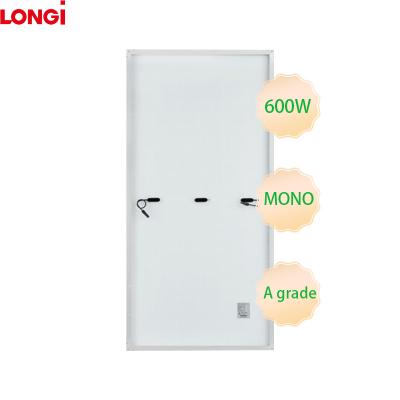 China 25A Longi Solar Panel Hot Promotional Mono High Efficiency 182mm Half Cells 400W 425W 450W 500W 525W 550W 600W Solar Panel for sale