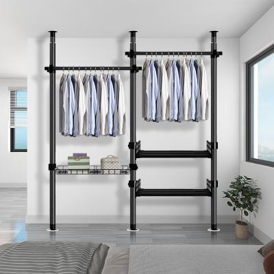 China New Design Popular Simple White Adjustable Closet Wardrobe Foldable (Height) Wardrobe For Living Room for sale