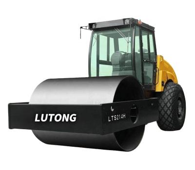 China LUTONG Hotels 14 Ton Single Drum Vibratory Road Roller LTS214H for sale