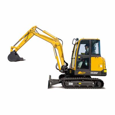 China Excavator 3880kg mini E635F hotels hot sale digger with spare parts for sale