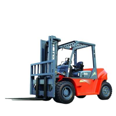 China Hotels 5 Ton HELI Diesel Forklift Logistic Machinery CPCD50 Forklift for sale