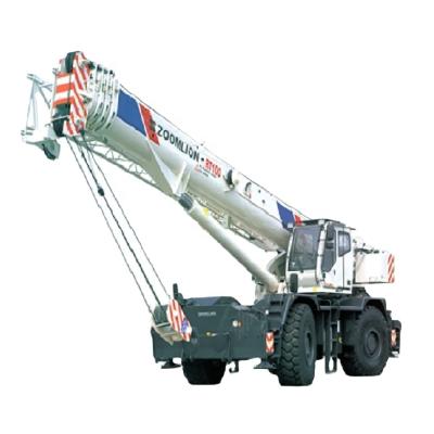 China TRUCK CRANE China Top Rough Terrain Crane Zoomlion RT100 100 Ton Crane Forklift for sale