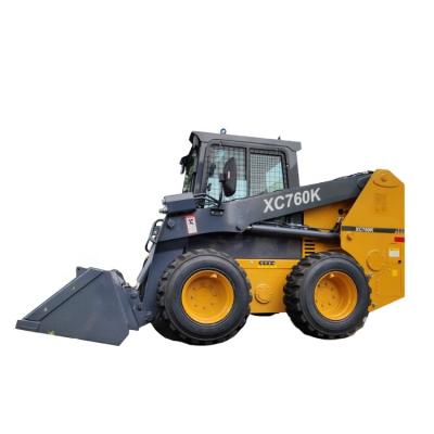 China Hotels 1 Ton Mini Skid Steer Loader XC760K for sale