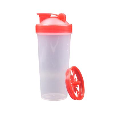 China Sustainable 500ml Shaker Bottle Water Bottle With Plastic Filter for sale