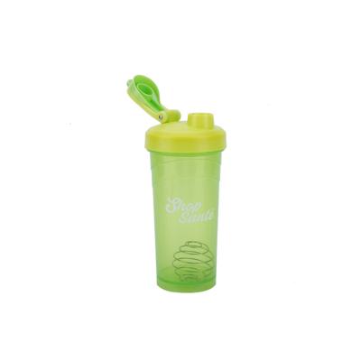 China High Quality Viable Gym Pe/Pp Material Protein Shaker Bottle Plastic Water Bottle Reusable for sale