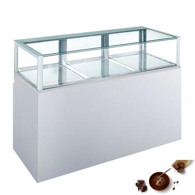 China Commercial Single-Temperature Drawer Chocolate Candy Display Showcase For Dessert Shop for sale