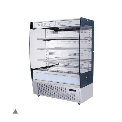 China Single-temperature Multideck Display Fridge Open Fronted Beverage Deli Sandwich Fridge for sale