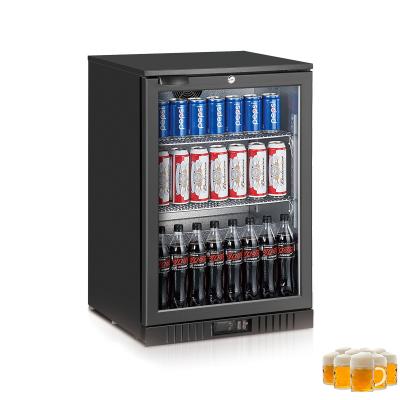 China High Temperature Hinged Door Aft Bar Cabinet with Refrigerator Under Aft Bar Counter Beer for sale