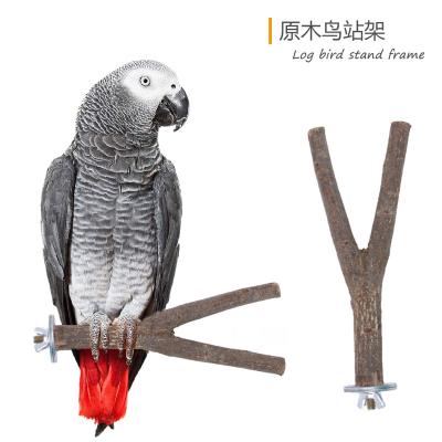 China Stocked Pet Bird Toys Bird Stand Border Parrot Toys Climbing Supplies Relief Bird Toy Ornaments for sale