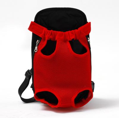 China Pet Bag Travel Breathable Pet Dog Shoulder Trunk Bag Small No Load To Take Out Dog Backpack for sale