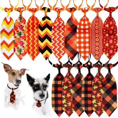 China Viable Popular Pet Decorations Harvest Thanksgiving Day Tie For Dog Adjustable Wearing Rope Tie Wholesale for sale