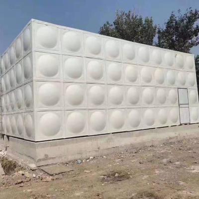 China Hotels Assembled Food Grade GRP Water Tank 200m3 Large Volume for sale