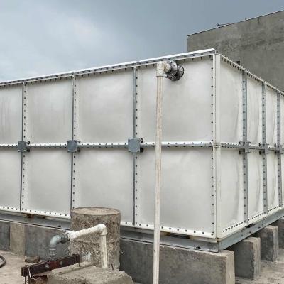 China Hotels Corrosion Proof GRP 20m3 Water Tank for sale