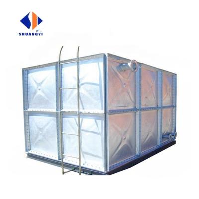 China Hot Dipped Galvanized Steel Drinking Water Equalization Tank for sale