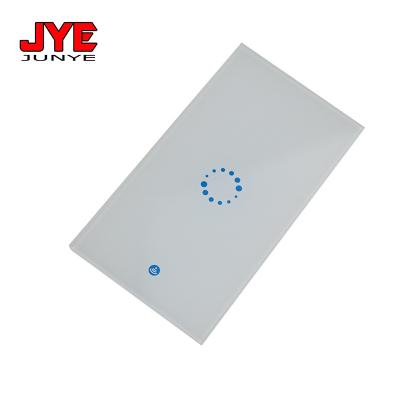 China Intelligent Switch Panel Accessories Shenzhen Touch Tempered Glass Switch Panel Tempered Glass Deep Processing for sale