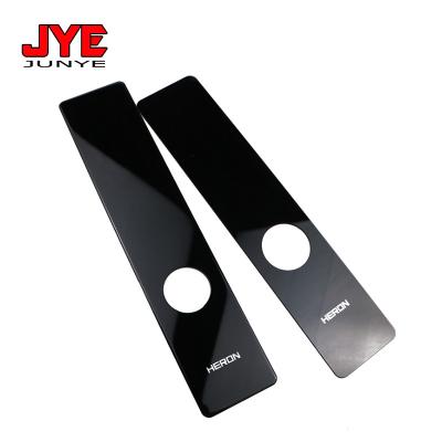 China Supermarket factory hot sale smart glass door lock panel with logo cover for sale