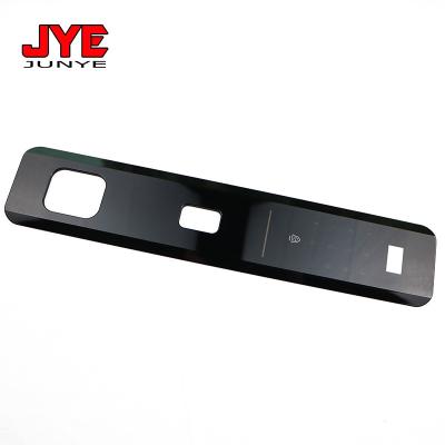 China Workshop insulated bevel edge glass panel for smart hotel door lock panel for sale