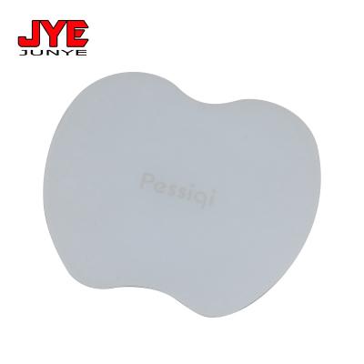 China Home Office Logo Printing Glass Panel Unique Shape Customized For Wireless Charger for sale