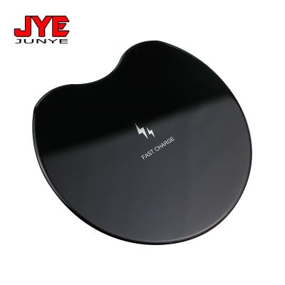 China School Odd Shaped Glass Panel With Lightning Fast Logo For Wireless Charger Protection for sale