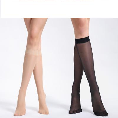 China Hot Sale Antibacterial High Quality Thick Knee High Bare Socks For Women for sale