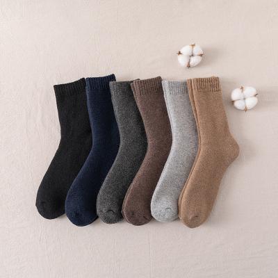 China Wholesale custom wool QUICK DRY bangs 180tian winter warm Logo Crew Merino Wool Socks custom blended casual for men for sale