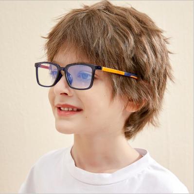 China Fashion Sunglasses TR90 Blue Light Blocking Child Fashion Glasses Anti Blue Light for sale