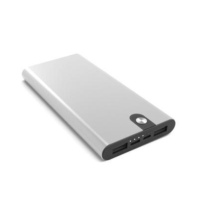 China 2 Port 10000mAh 22.5W USB Power Bank Aluminum Alloy Hot Selling Fast Charging Slim External Battery For Mobile Phone for sale