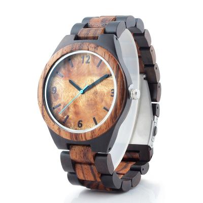 China Natural Wood Watch male wooden Luxury Retro Raw Sandal  Wristwatch mens Relogio Masculino Watch Quartz Gift Watches drop for sale