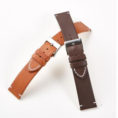 China ALK Soft frosted leatherWatch Band Genuine Leather Straps Watchbands 16/18/20/22/24mm watch accessories for sale