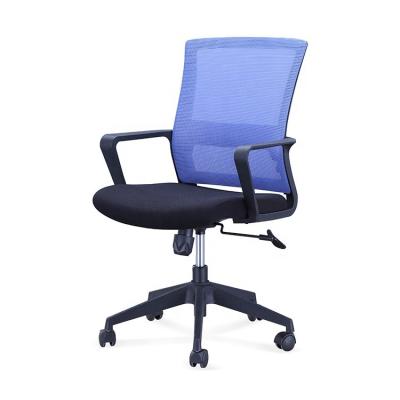 China Factory Supply Adjustable (Height) Cheap Staff Chairs Task Computer Chairs Swivel Mesh Office Chairs for sale