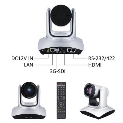 China 3.10 Megapixels/3.50 Megapixels optical broadcast 10x/20x zoom hd 1080p 60fps ptz video conference camera for church 3G-SDI hdmi ptz camera outdoor for sale