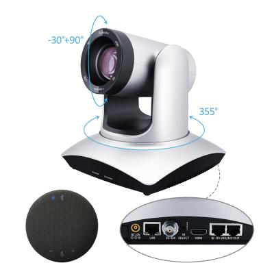 China 8.50 Megapixels (16:9) HD 1080P Automatic Camera Ptz Conference System Lane Video Conference Equipment Camera With Speaker Microphone for sale