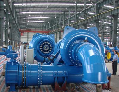 China proyecto de poder hidráulico hidráulico del generador de turbina del agua de la turbina de 1MW Francisco en venta