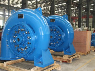 China Kleiner Wasserturbine-Generator-Einheit 750r/min 1.48m ³ /s Edelstahl 400kW zu verkaufen