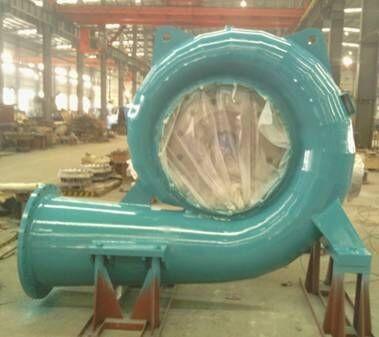 China 470kW Small Water Turbine 60Hz Low Head Hydro Turbines Oil Braking for sale