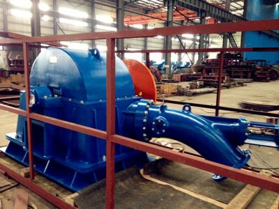 China Horizontale Turbine Pelton Turgo, Pelton-Wasserturbine-Generator zu verkaufen